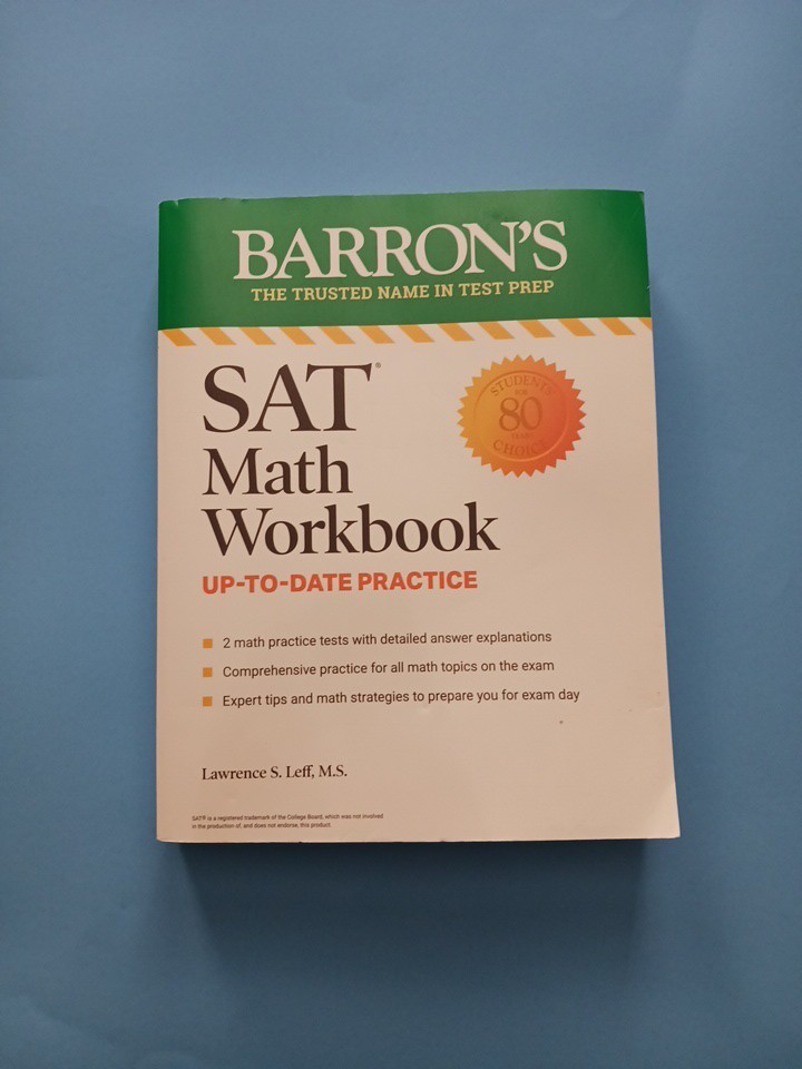 Barron’s Sat Prep Ser.: SAT Math Workbook by Lawrence S. Leff (2019, Trade…