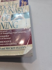 Pocket Dictionary of Signing by Rod R. Butterworth and Mickey Flodin 1992