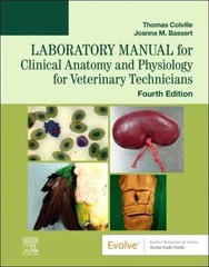 Laboratory Manual for Clinical – Paperback, by Colville DVM MSc – Acceptable w