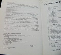 Schneier’s Cryptography Library: Applied Cryptography, Protocols, algorithms, SC