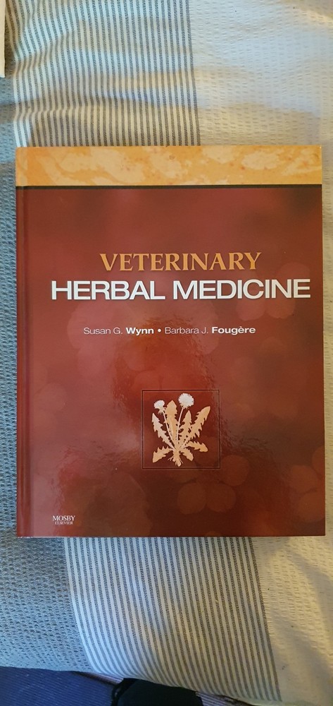 Veterinary Herbal Medicine by Susan G. Wynn and Barbara Fougere (2006 Hardcover)