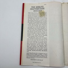 The Berlitz Self‑Teacher: Russian (1951) Vintage Hardcover w/ Dust Jacket Grosse