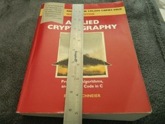 Schneier’s Cryptography Library: Applied Cryptography, Protocols, algorithms, SC