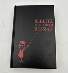 The Berlitz Self‑Teacher: Russian (1951) Vintage Hardcover w/ Dust Jacket Grosse