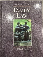 Family Law by William P. Statsky