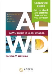 ALWD Guide to Legal Citation [Connected eBook] (Aspen Coursebook) – plastic_…