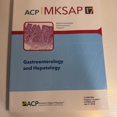 MKSAP (r) 17 GASTROENTEROLOGY AND HEPATOLOGY by ACP~BRAND NEW