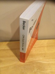 Becker CPA Exam Review Auditing & Attestation V 1.0 Textbook Exams After 1/9/24