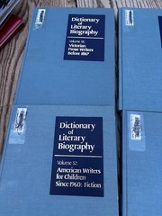 Dictionary of Literary Biography DLB Lot 10 Gale HC Literary Reference Books