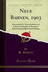 Neue Bahnen, 1903, Vol. 14 (Classic Reprint)
