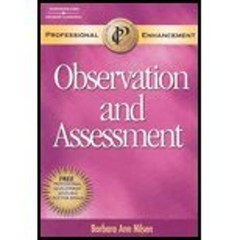 Observation and Assessment Paperback Barbara Ann Nilsen