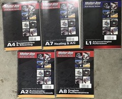 ASE Motor Age Study Guide Car & Light Truck Series Set 5