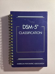 Preowned American Psychiatric Association DSM-5 Classification Spiral Bound Book