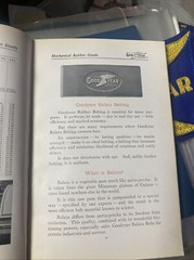 Goodyear Mechanical Rubber Goods Copy Right 1913. (9×6) Book 109 Pages