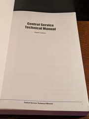 IAHCSMM Central Service Technical Manual Eighth 8th Edition (2016, Paperback)