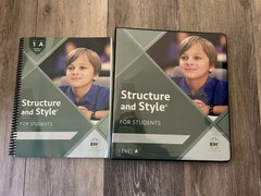 IEW Structure and Style Year 1 Level A Teacher’s Manual and Student Binder