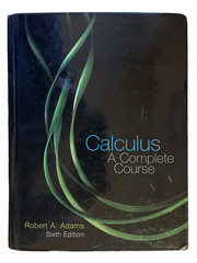 Adams Calculus 6th w/ Solutions