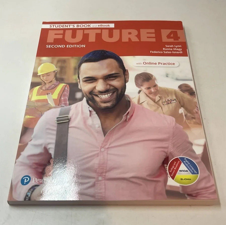Future 4 Workbook Second Edition Sarah Lynn Pearson Paperback 2019 Red/White