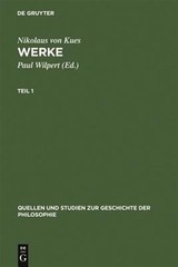Werke : Neuausg. D. Strassburger Drucks Von 1488, Hardcover by Kues, Nikolaus…