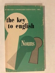 The key to english Noun by English Language Service Inc paperback 106 pages publ