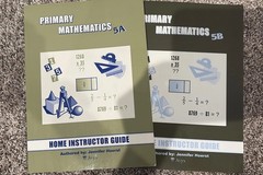Primary Mathematics Home Instructor Guide 5A and 5B HOMESCHOOL CURRICULUM * NEW