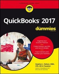 Quickbooks 2017 For Dummies – 9781119281467, paperback, Stephen L Nelson