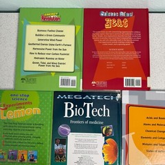 Lot of 5 Science Experiments Homeschooling Education Children Books Crabtree Pub