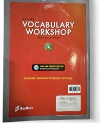 Sadlier Vocabulary Workshop Enriched Edition Level E by: Jerome Shostak