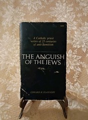 1976 The Anguish of the Jews Edward H Flannery Catholic Anti-Semitism Paperback
