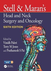 Stell & Maran’s Head and Neck Surgery and Oncology by Vinidh Paleri Hardcover Bo
