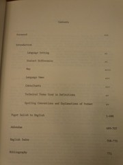 Dictionary of Puget Salish by Thom Hess 1976 Univ of Washington Press