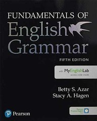 Fundamentals of English Grammar – Paperback, by Azar Betty S; – Acceptable u