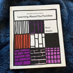Learning About Our Families, Wann Sheehy, HC, Textbook, Teachers Edition