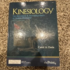 Recall Ser.: Kinesiology : The Mechanics and Pathomechanics of Human Movement