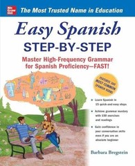 Easy Spanish Step-By-Step – Paperback, by Barbara Bregstein – Very Good o