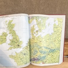 Pictorial Atlas of the World Hardcover Illustrated World Geography, Mead