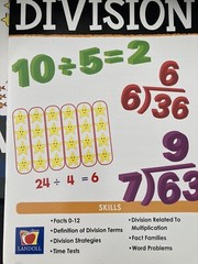 Common Core DIVISION – Third Grade Workbook – Landoll – 32 Pages – Brand New