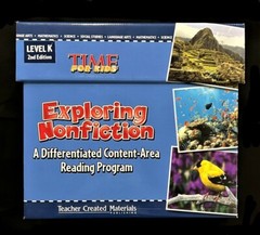 K – Time for Kids – EXPLORING NONFICTION Differentiated Content-Area Reading SET