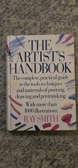 The Artist’s Handbook Ray Smith Hardcover Drawing Painting Art Techniques Refere