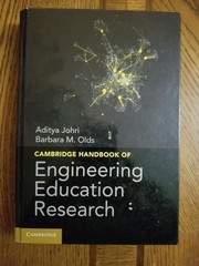 Cambridge Handbook Engineering Education Research Hardcover 9781107014107