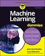 Machine Learning For Dummies – Paperback, by Mueller John Paul; – Acceptable