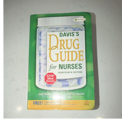 F. A. Davis Drug Guide for Nurses 14th Ed PB Vallerand Sanoski Deglin
