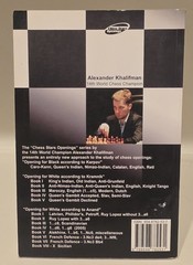 LOT: OPENING FOR WHITE ACCORDING TO ANAND: 1.E4 – Khalifman Vols. 3,4,8, 10, 11