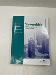Stewardship – student workbook Steve Demme 2019 Second Edition Pbk