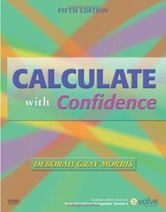 Calculate with Confidence Paperback Deborah C. Gray Morris