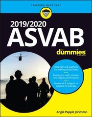 2019/2020 ASVAB For Dummies – Paperback By Papple Johnston, Angie – GOOD