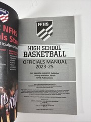 2023-25 NFHS High School Basketball Officials Manual by Inc. National Federation