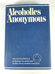 Vtg 1983 Alcoholics Anonymous Book 13th Printing Third Edition Hardcover DJ
