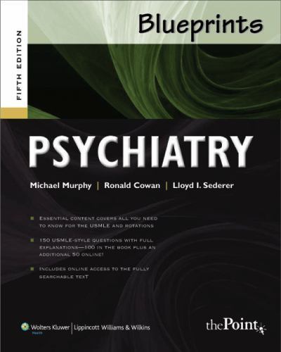 Psychiatry; Blueprints – 0781782538, paperback, Michael J Murphy