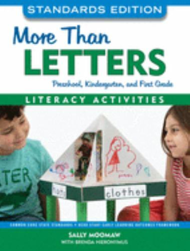 More than Ser.: More Than Letters, Standards Edition : Literacy Activities…
